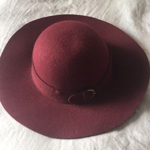 Forever 21 Maroon Wool Hat